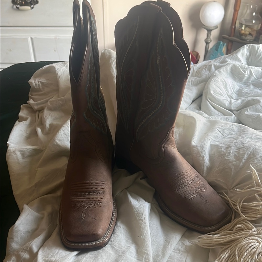 Brown Western Cowboy Boots